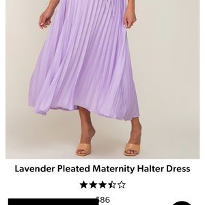 Pink Blush Maternity Dress